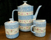 Load image into Gallery viewer, Hand Painted Teapot Set With Miniature  Roses