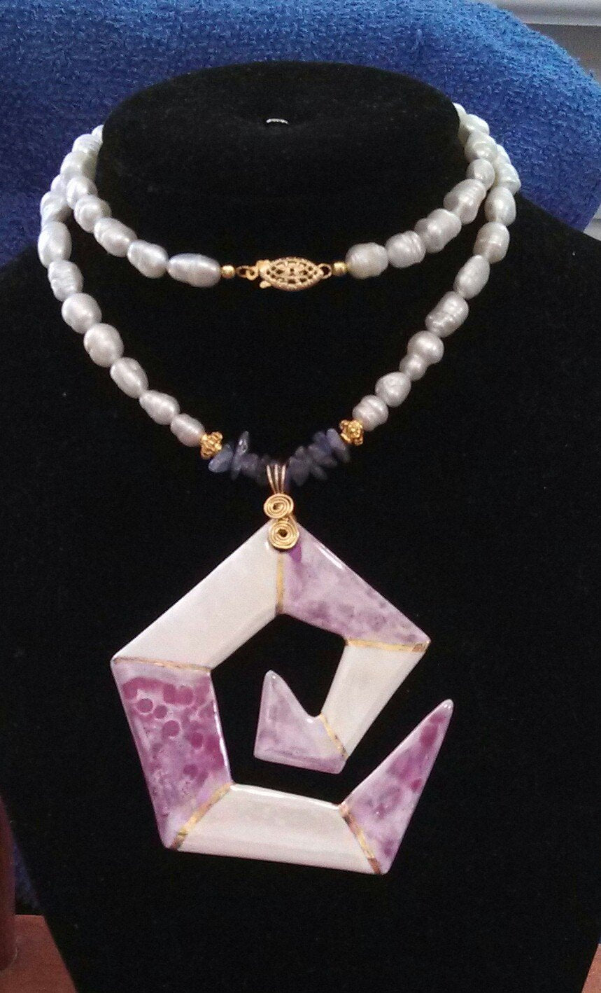 Geometric Pendant Necklace