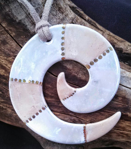 Radiant Spiral Pendant