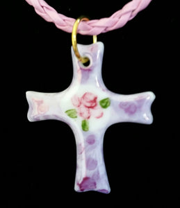Beautiful Cross Pendants with Roses