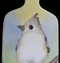 Load image into Gallery viewer, Tufted Titmouse Cheese Board