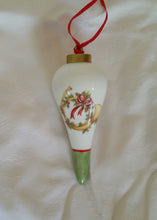 Load image into Gallery viewer, Porcelain Tear Drop Ornaments