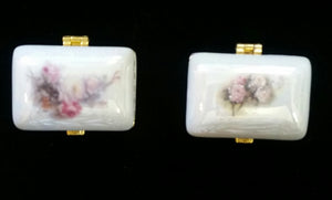 Miniature Trinket Boxes with Roses